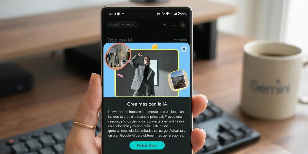 Cómo transformar tus fotos con IA gratis en Google Fotos