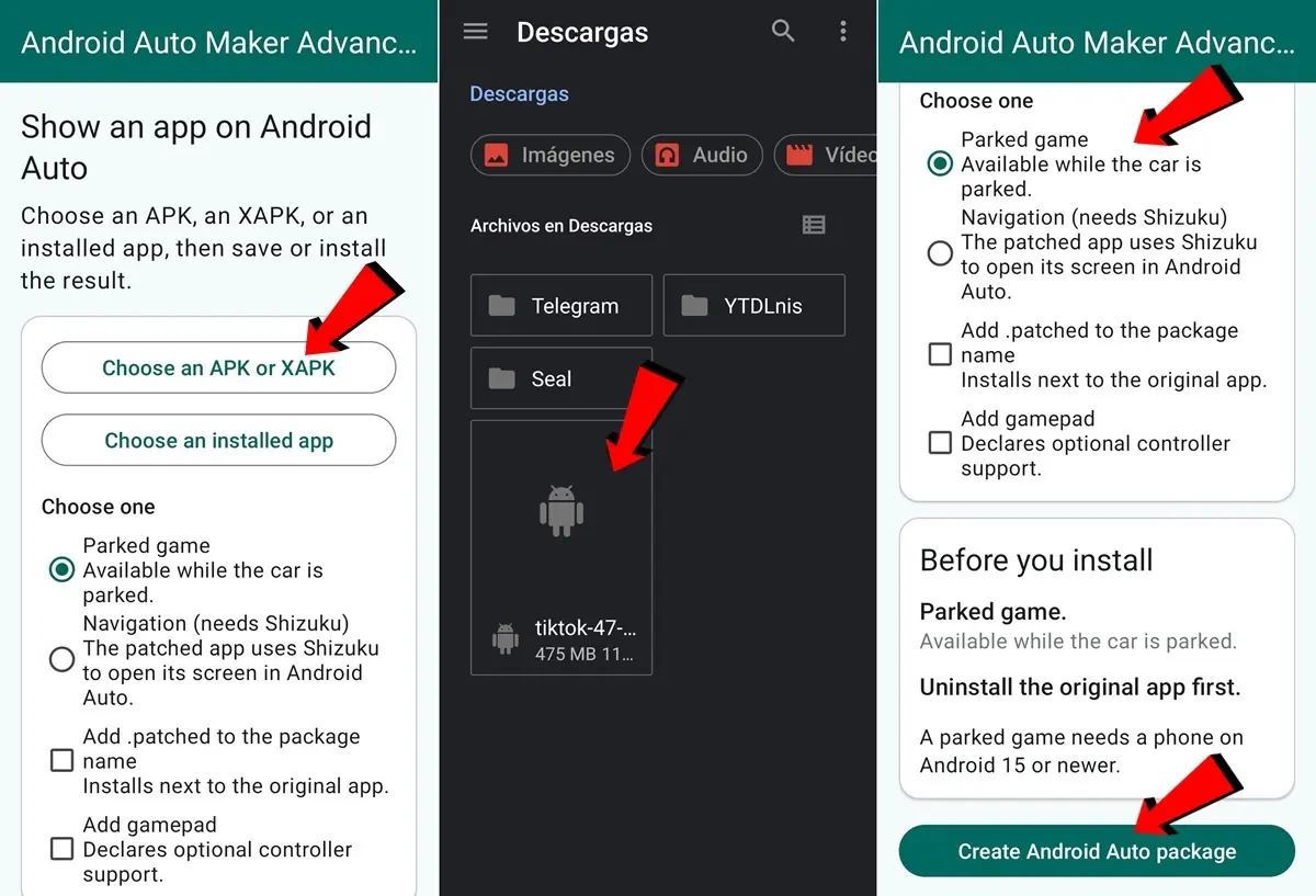 Como usar Android Auto Maker para instala cualquier app en tu coche