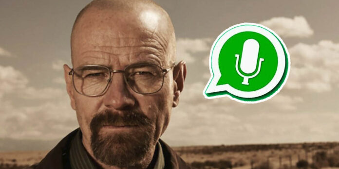 Como usar la voz de Walter White para enviar audios por WhatsApp