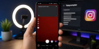 Cómo usar un teleprompter en tus vídeos de Instagram