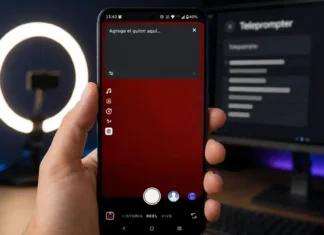 Cómo usar un teleprompter en tus vídeos de Instagram