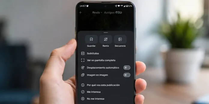 Cómo ver Reels de Instagram en ventana flotante