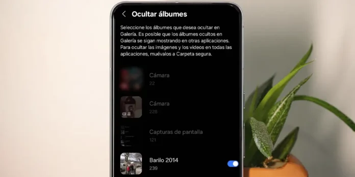 Cómo ver álbumes ocultos en un móvil Samsung Cómo ver álbumes ocultos en un móvil Samsung