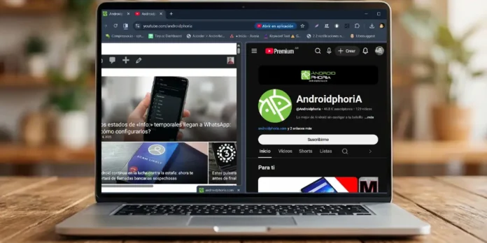 Cómo ver dos pestañas a la vez en Google Chrome