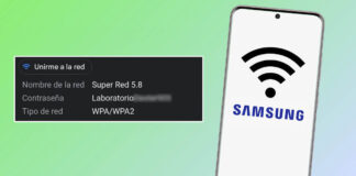 Cómo ver la contraseña del WiFi en un móvil Samsung