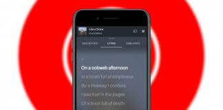 Cómo ver las letras de las canciones en YouTube Music