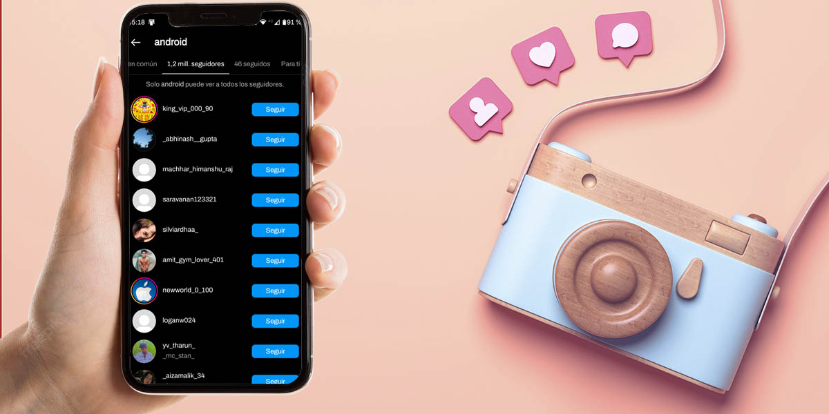 Cómo ver los últimos seguidores de alguien en Instagram