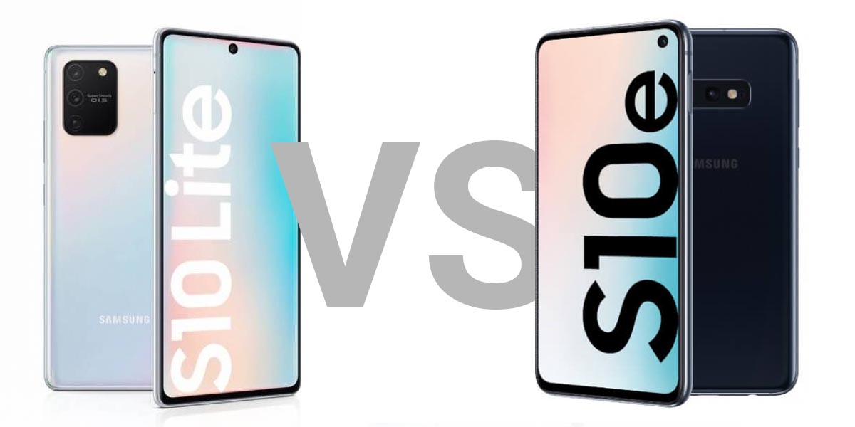 Comparativa Galaxy S10 Lite vs S10e