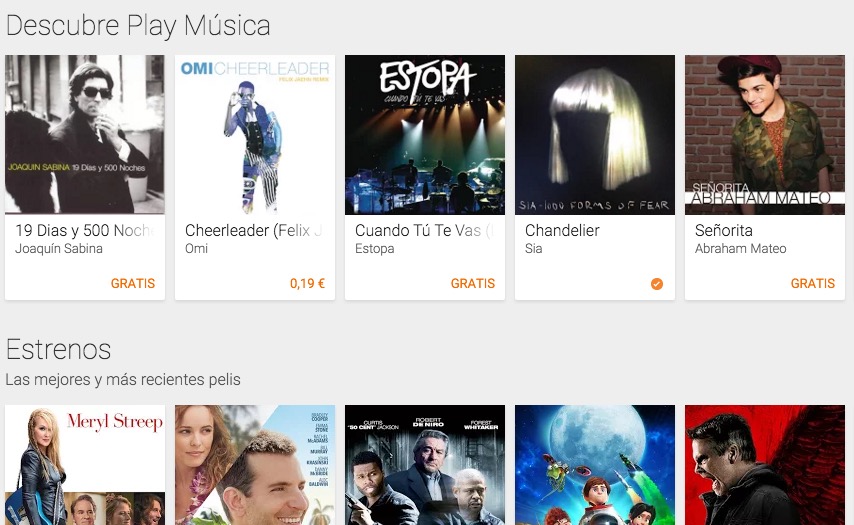 Compra música en Google Play a mitad de precio