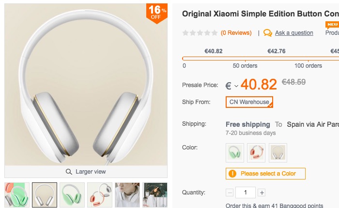 Comprar auriculares Xiaomi Simple baratos