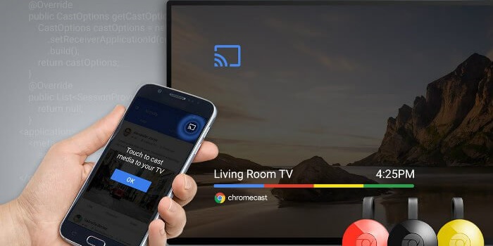 Conectar Android a Chromecast TV
