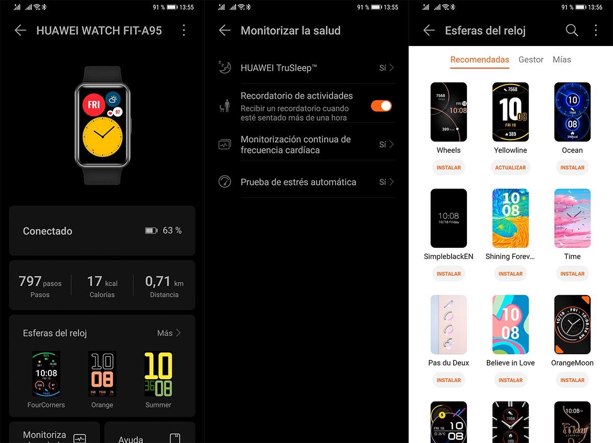 Configurar Huawei Watch Fit