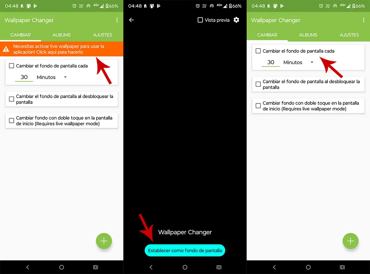 Cómo Cambiar El Fondo De Pantalla De Android Según La Hora Del Día 8 Configurar El Cambio De Fondo