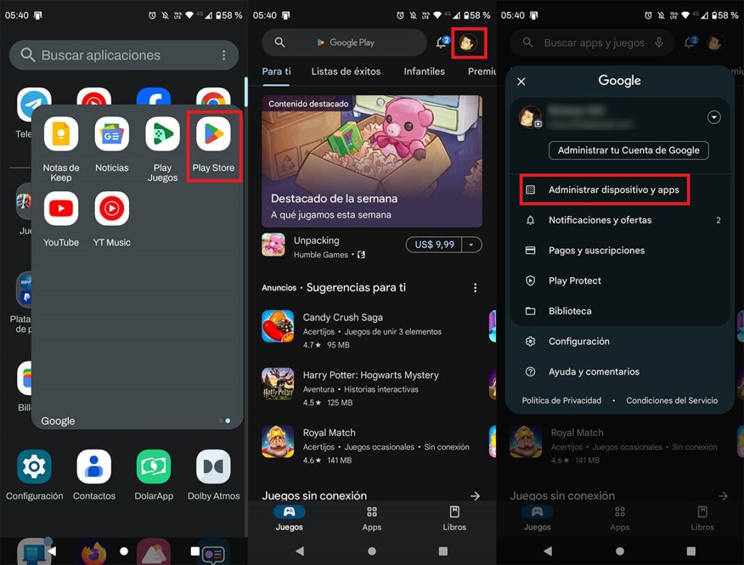 Cómo borrar el historial de Google Play Store: compras, búsquedas y más