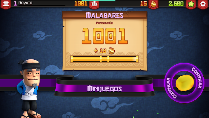 Conseguir manzanas doradas en Fruit Ninja puntos