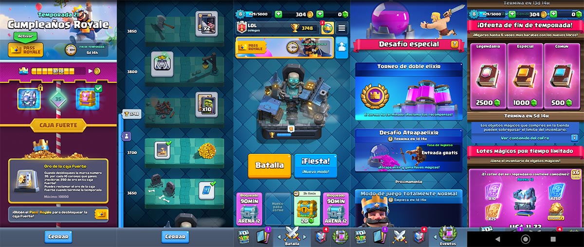 Conseguir objetos magicos Clash Royale