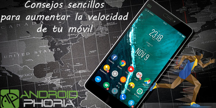 Consejos para aumentar la velocidad de un smartphone