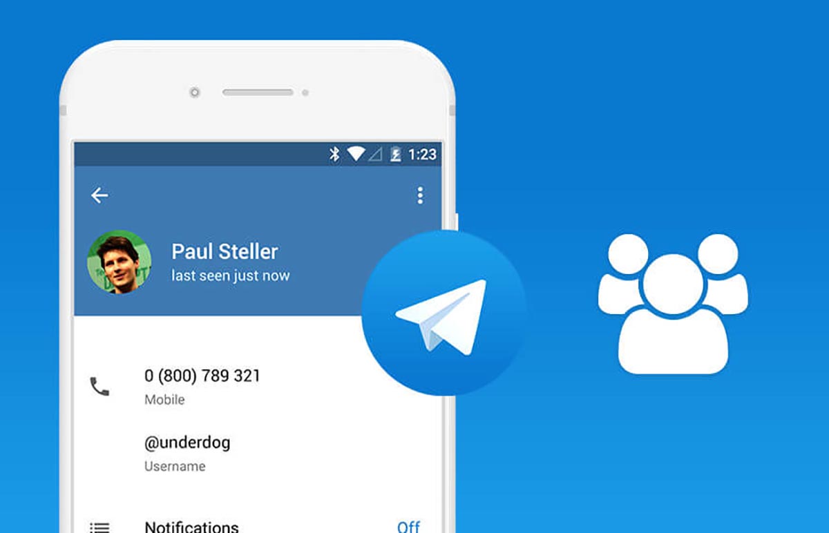 Contactar con el soporte de Telegram