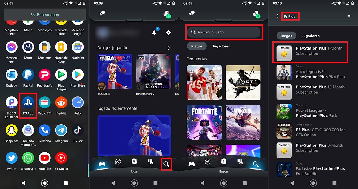 Contratar PS Plus 1 dolar
