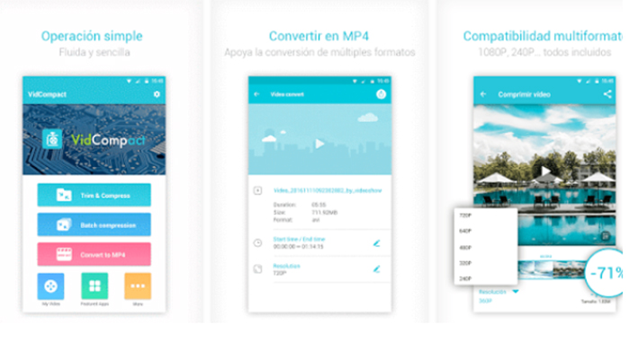 Convertidor de video compressor para Android