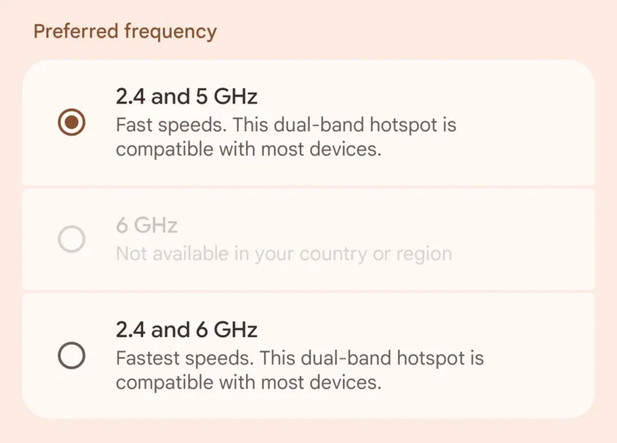 Convierte tu Android en un router WiFi 7 la función de compartir Internet ahora es compatible con la banda de 6 GHz