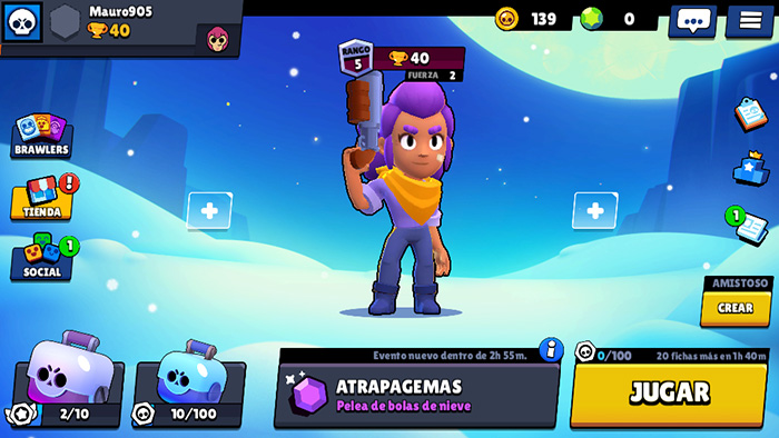 Crear club Brawl Stars Paso 1