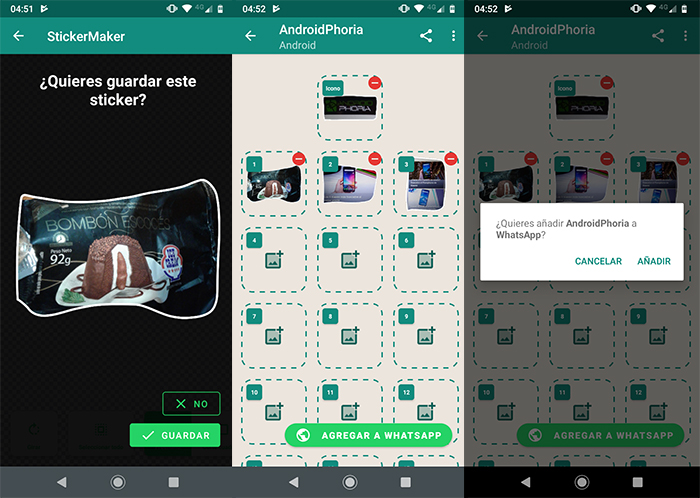 Crear stickers whatsapp sticker maker Paso 4
