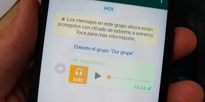 Crear un grupo en WhatsApp sin usuarios