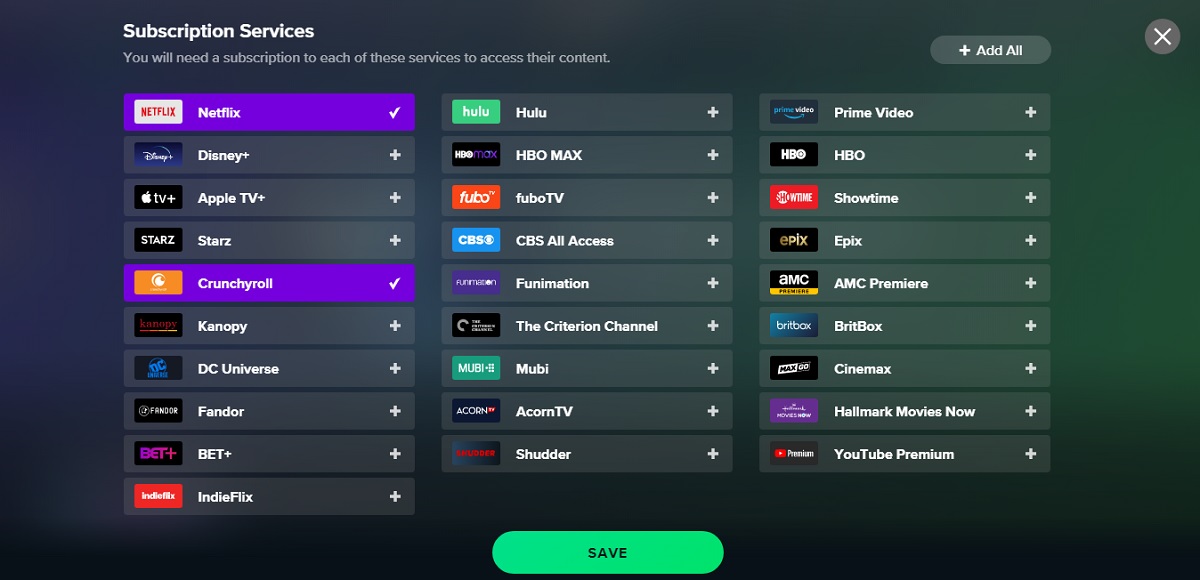 Que mas puedes hacer en Reelgood