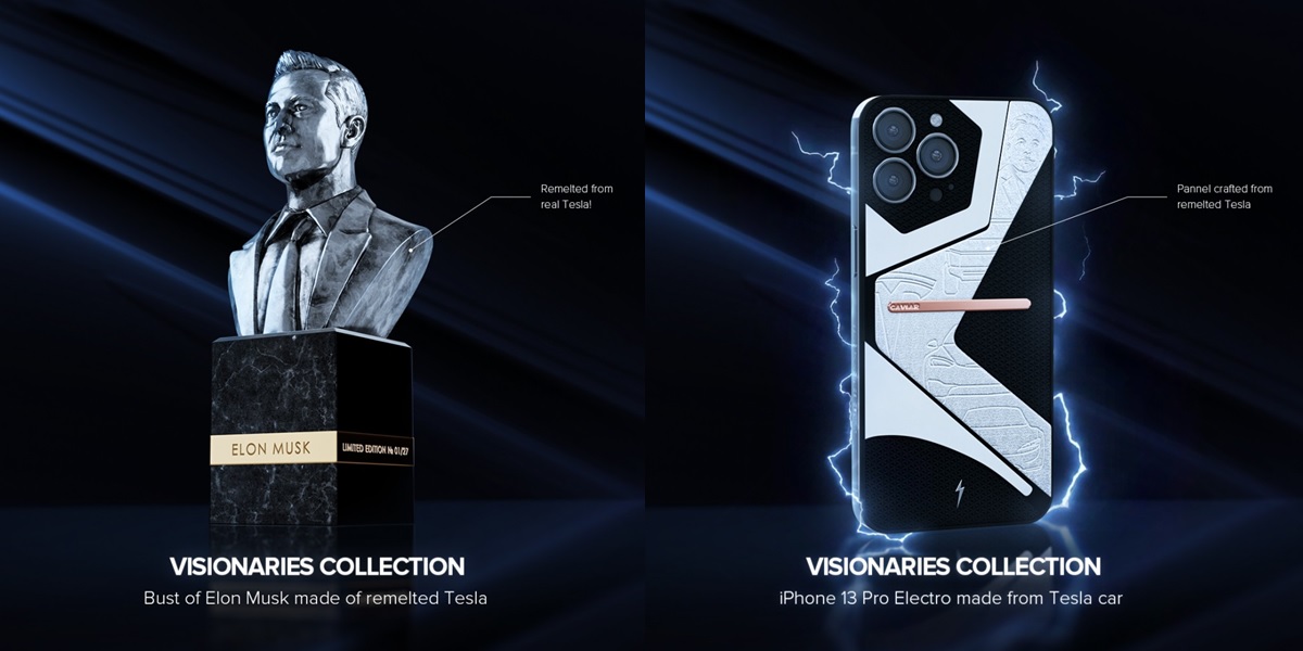 Cuanto cuesta el iPhone 13 Pro exclusivo hecho con partes de un Tesla