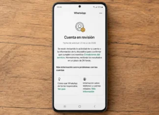 Cuenta en revisión en WhatsApp por qué y solución