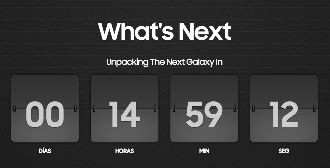 Cómo seguir el Samsung Galaxy Unpacked 2015