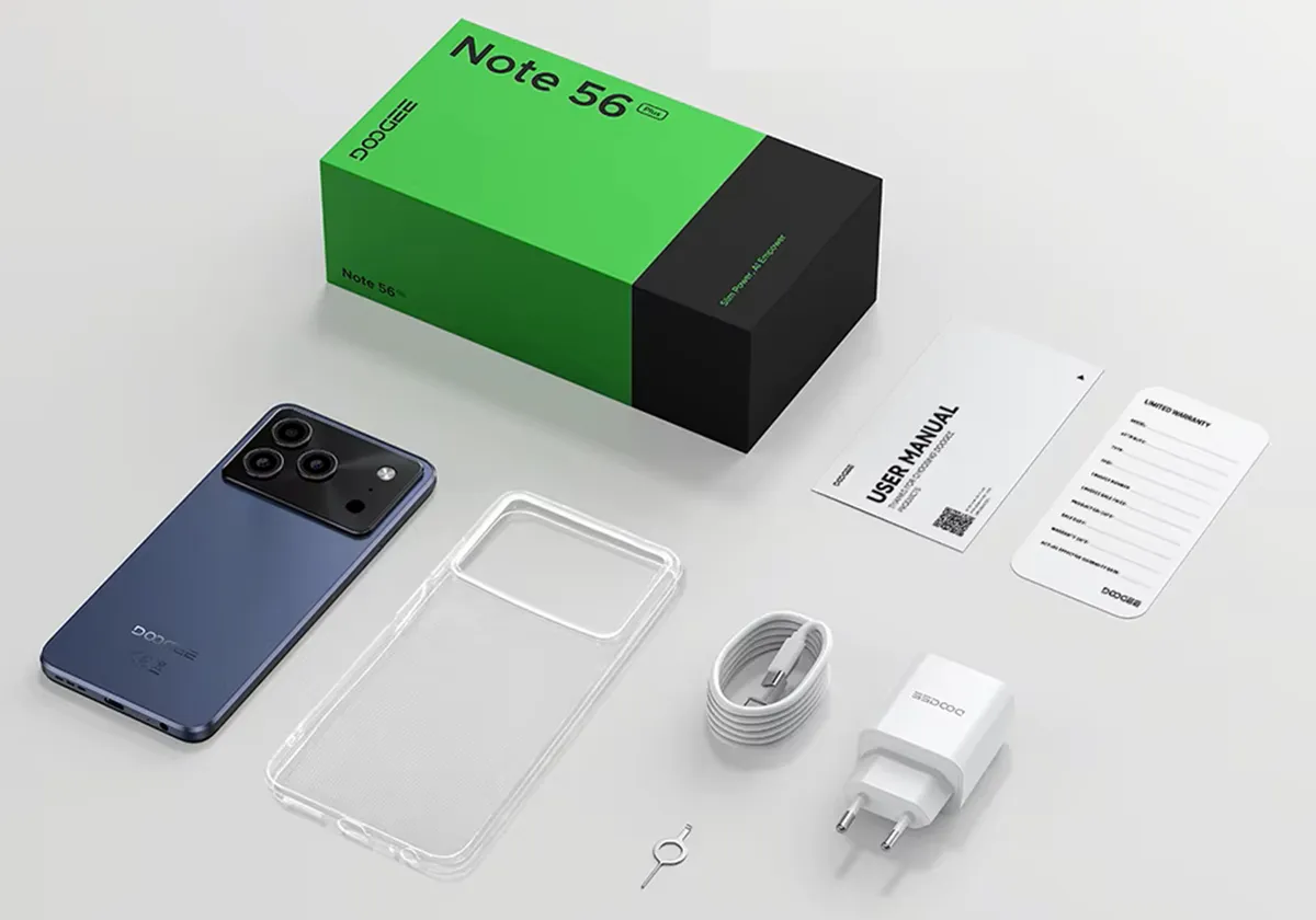 DOOGEE Note56 Plus unboxing