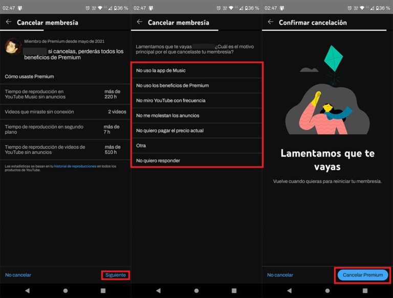 Cómo Cancelar Mi Suscripción De Youtube Premium