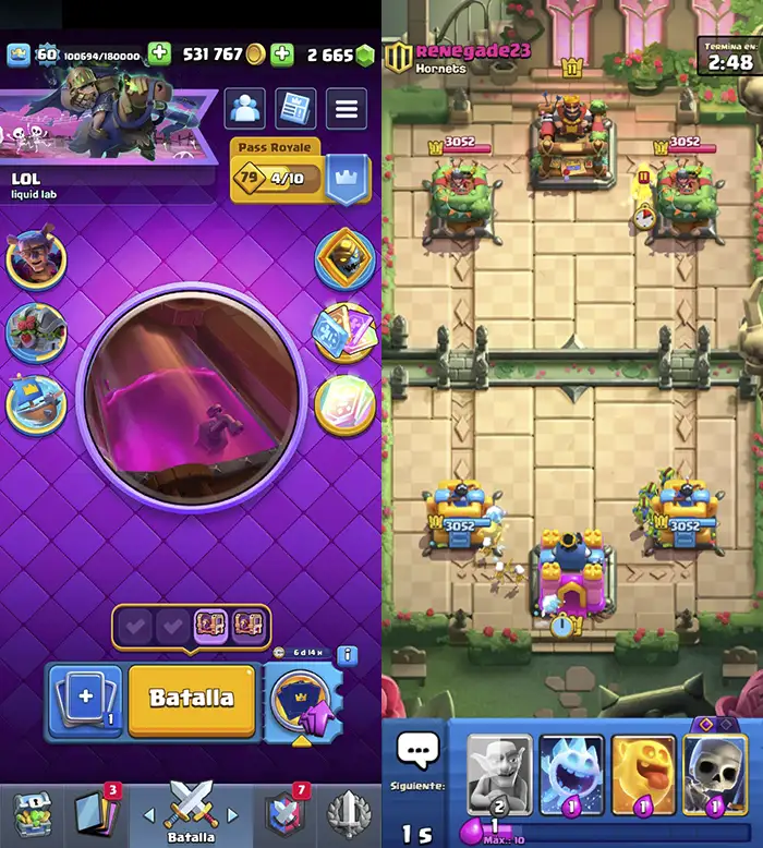 Desacio del Caos de 4 cartas