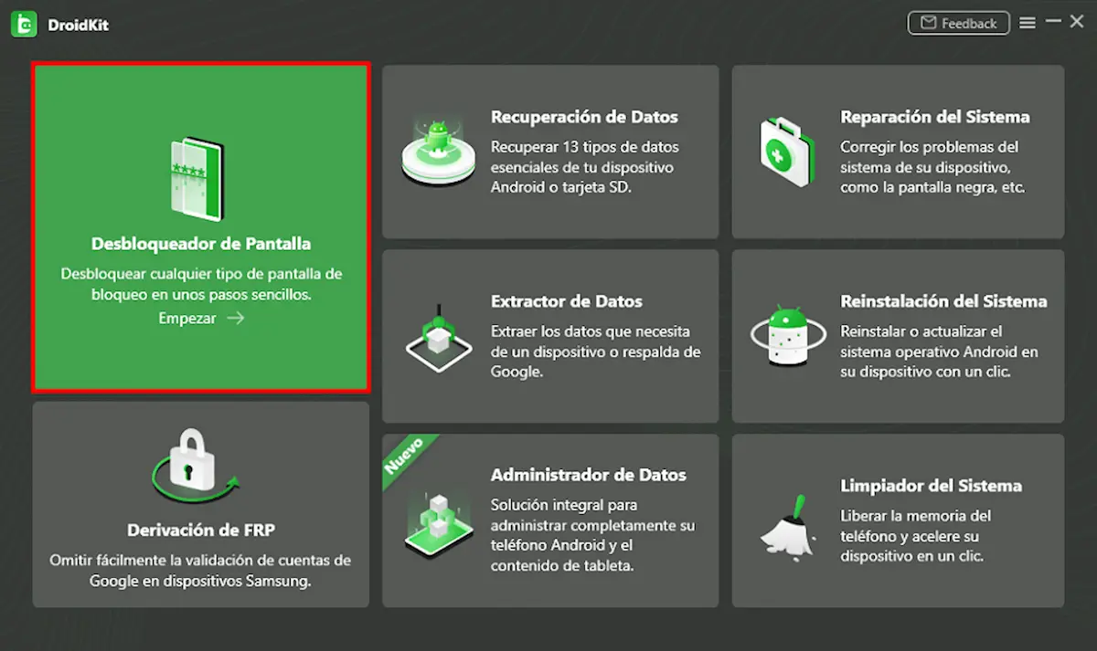 Imobie Droidkit Screen Unlock