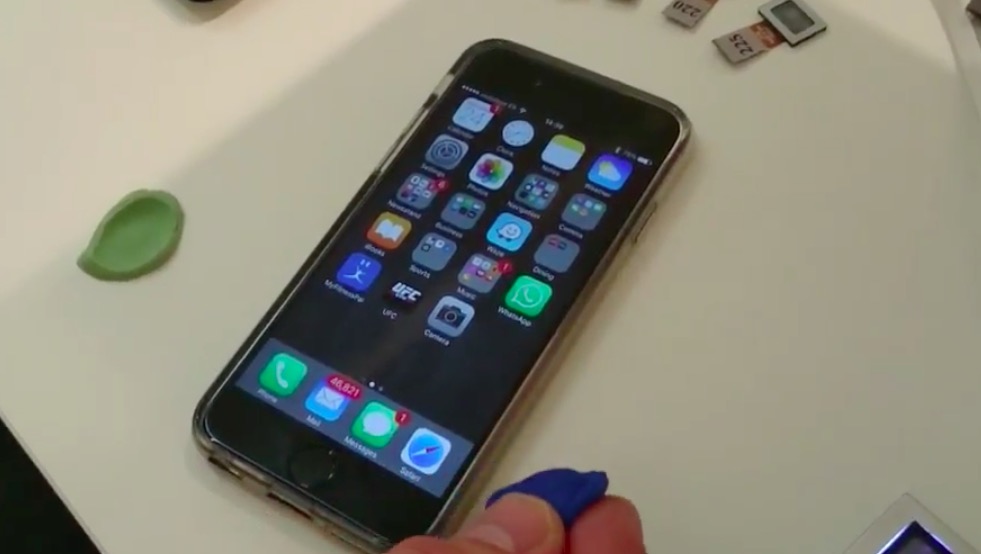 Desbloquear iPhone con plastilina