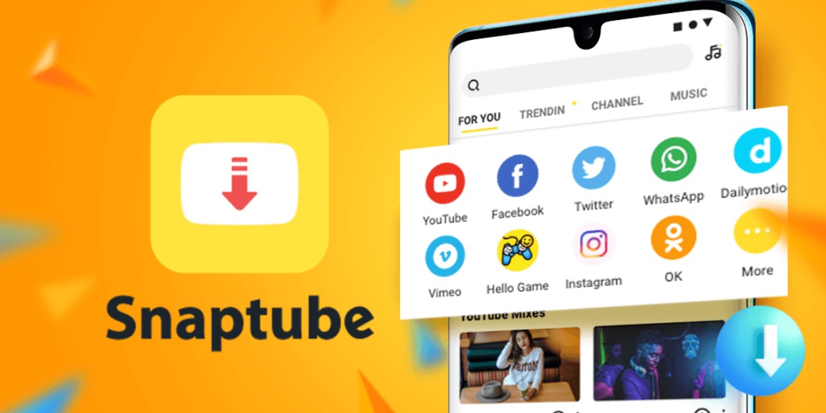 Descarga vídeos desde Snaptube