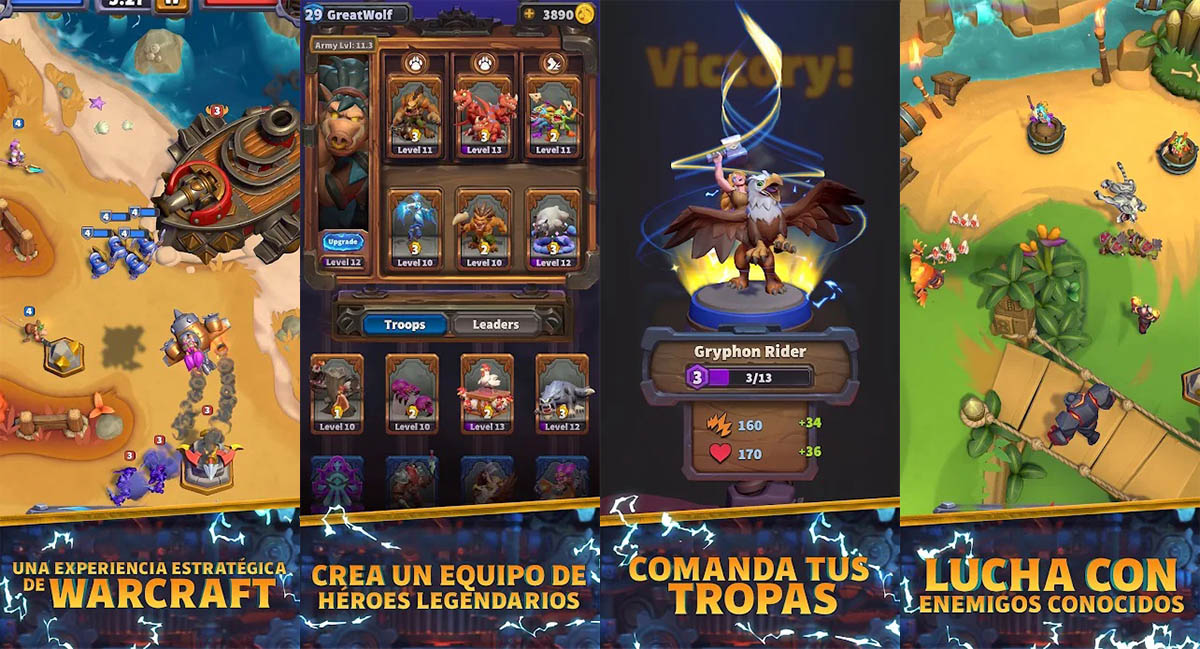 Descargar Warcraft Arclight Rumble para Android