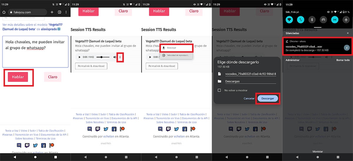Descargar la voz de Vegetta777