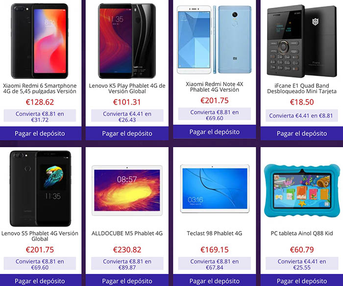 Dinero crece GearBest ES