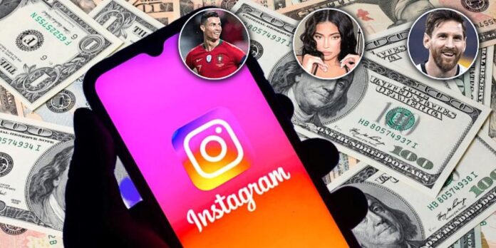 Dinero que ganan los famosos por hacer publicidad en Instagram