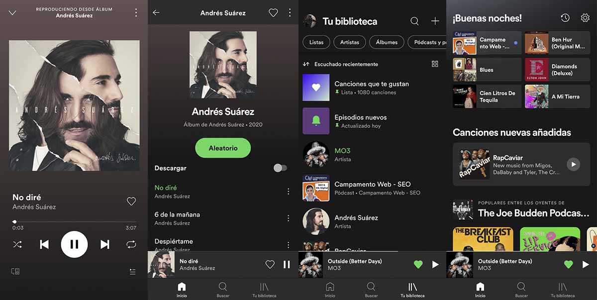 Diseño e Interfaz Spotify