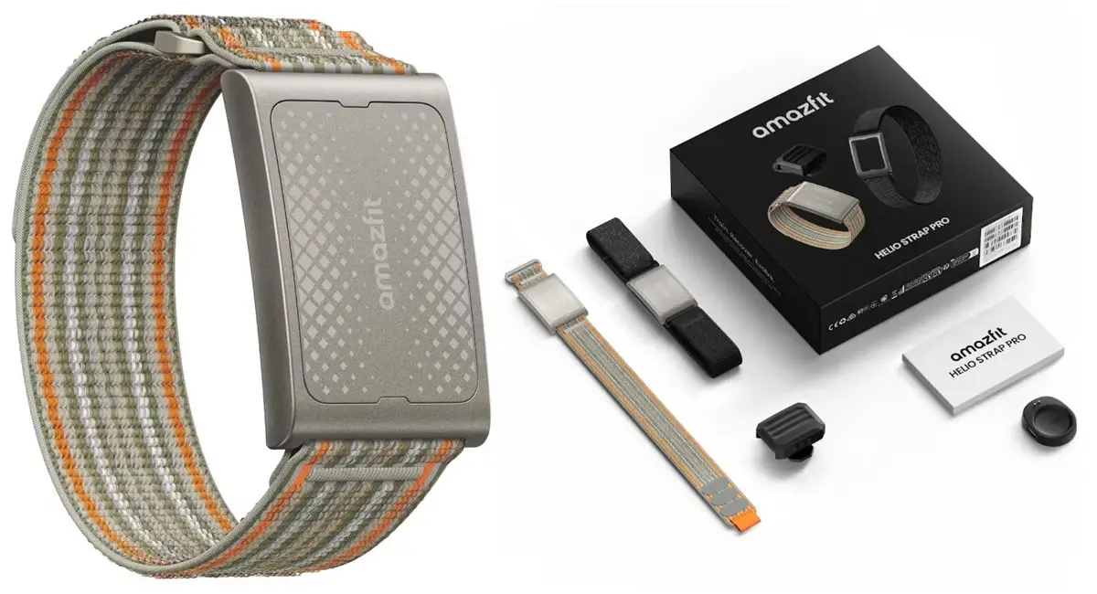Disponibilidad y precios del Amazfit Helio Strap Pro