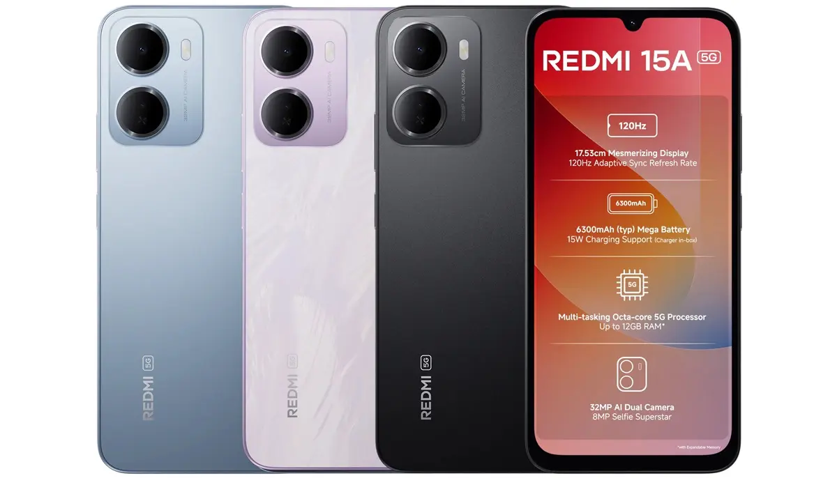 Disponibilidad y precios del Redmi 15A