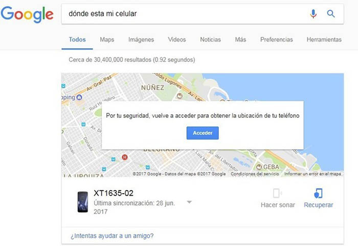 Donde esta mi celular