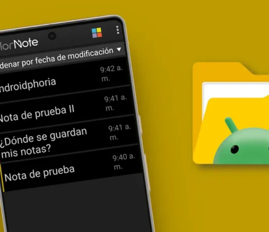 Dónde guarda ColorNote tus notas en Android: ubicación exacta de los archivos Donde guarda ColorNote tus notas en Android