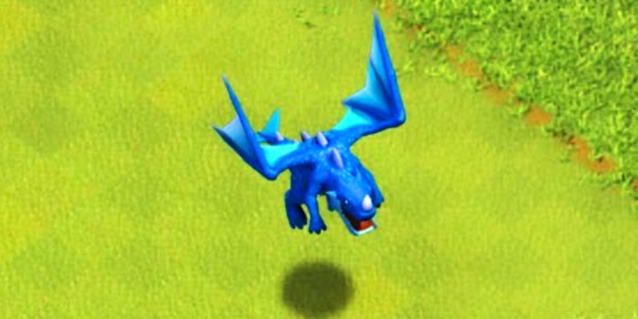 Dragon electrico en Clash Royale