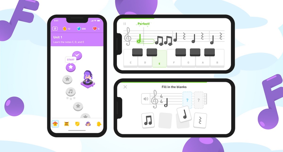 Duolingo Music añade cursos para aprender teoria musical