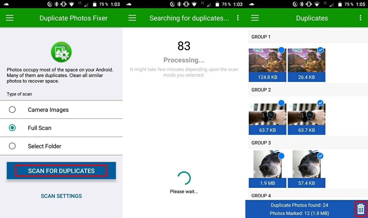 Duplicate Photos Fixer tutorial eliminar fotos duplicadas android